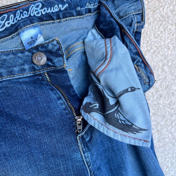 Eddie Bauer Slightly Curvy Boot Cut Women's Size 6 - Picture 6 of 11